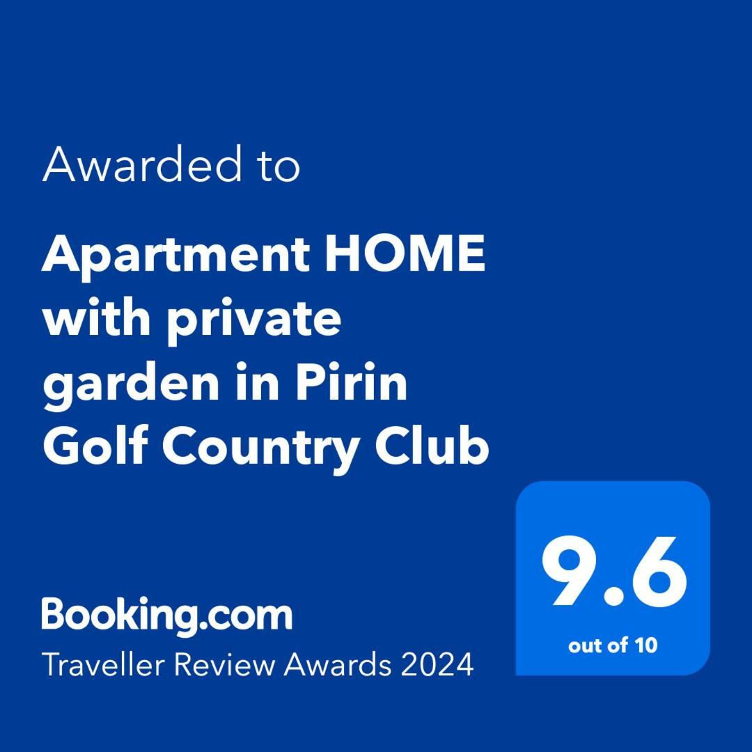 Pirin Golf Apartment Home With Private Garden Bansko Dış mekan fotoğraf